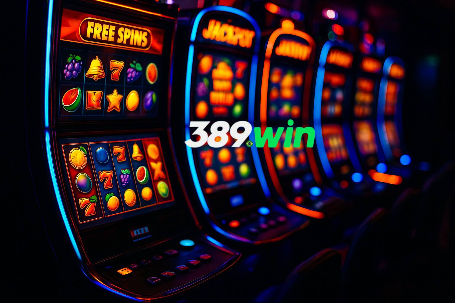 Diversos jogos de caça-níqueis