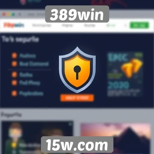 Análise da segurança no site 389win